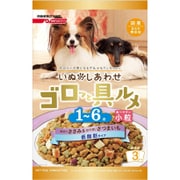 いぬのしあわせ ゴロッと具ルメ [ドッグフード 総合栄養食 ドライ 小粒 低脂肪タイプ 1～6歳までの成犬用 ささみ＆さつまいも入り 750g]