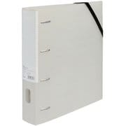 どっさり個別ホルダー A4 4-Dリングファイル グレイ RF1035GY