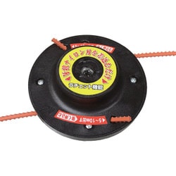 刈払機 NEWラチェット式カッターヘッド カリスマカッター 牙状ナイロン刃 4.0mm×24cm