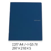 ファブリアーノ エコクア A4 ノートG5/方眼5mm 青 21297052
