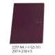 ファブリアーノ エコクア A4 ノートG5/方眼5mm ワイン 21297055