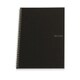 ファブリアーノ エコクア スパイラル A4 W/無地 黒 19007316