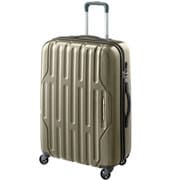 スーツケース アクシーノ 旅行日数目安：1週間以上 88L TSAロック搭載 グリーンカーボン WORLD-5608GN