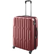 スーツケース アクシーノ 旅行日数目安：1週間以上 81L/93L（拡張時） TSAロック搭載 ワインカーボン WORLD-5609WN