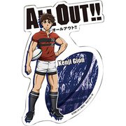 ALL OUT！！ ダイカットポストカード 祇園健次 [キャラクターグッズ]