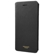 FLC246BK [iPhone 7 レザーケース（合皮） GRAMAS FEMME “Colo” Flap Leather Case FLC246 ブラック]
