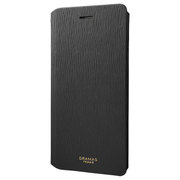FLC256PBK [iPhone 8 Plus/7 Plus レザーケース（合皮） GRAMAS FEMME ”Colo” Flap Leather Case FLC256P ブラック]