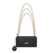 FLC286BK [iPhone 7 レザーケース（合皮） GRAMAS FEMME “Sac” Bag Type Leather Case FLC286 ブラック]