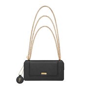 FLC296PBK [iPhone 7 Plus レザーケース（合皮） GRAMAS FEMME “Sac” Bag Type Leather Case FLC296P ブラック]