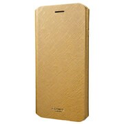 CLC276PGL [iPhone 7 Plus レザーケース（本革） GRAMAS COLORS “Quadrifoglio” Leather Case CLC276P ゴールド]