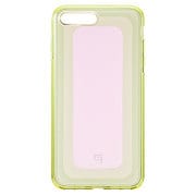 CHC476PLP [iPhone 8 Plus/7 Plus ハイブリットケース GRAMAS COLORS ”GEMS” Hybrid Case CHC48 Plus/76P ローズクォーツライトピンク×ライムグリーン]