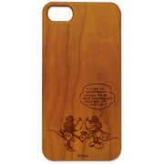 木製 iPhone 7ケース ディズニー ミッキー&ミニー [iPhone 7用ケース]