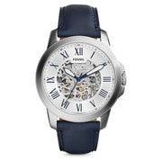 FOSSIL（フォッシル） Grant Automatic Navy Leather Watch ME3111