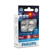 12768X2 [LED T20ダブル W21/5 レッド 2個入]