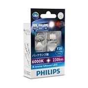 12795X2 [LEDバックランプ 12V 3W T20 6000K 2個入]