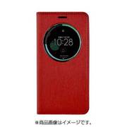 ZenFone3 Laser(ZC551KL) 窓付き手帳型ケース レッド 2918551K