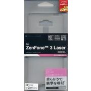 ZenFone3 Laser(ZC551KL) シリコンケース クリアホワイト 2895551K