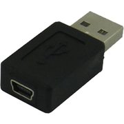 mini 5pin→USB A type 変換アダプタ USBA-M5BN