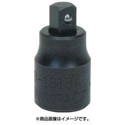 JHWMB131BA [1/4ドライブ 1/4M×3/8F アダプター インダストリア]