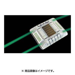 LE2602G [ルミナスアイ・マイティ ソーラー式常灯 両面 緑]
