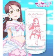 ラブライブ！サンシャイン！！ 恋になりたいAQUARIUMグラス 桜内梨子 キャラクターグッズ [2017年8月再生産]