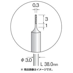 AD2101 [電着ダイヤモンドバー ＃600 φ0.3]