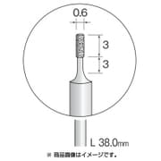 AD2104 [電着ダイヤモンドバー ＃325 φ0.6]