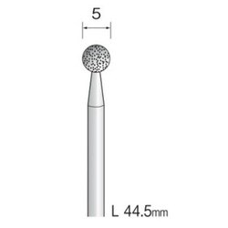 AD2804 [電着ダイヤモンドバー ＃120 φ5]