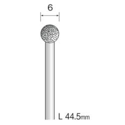 AD2805 [電着ダイヤモンドバー ＃120 φ6]