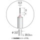 AD5101 [電着CBNバー ＃600 φ0.3]