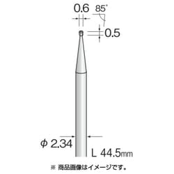 BC1321 [超硬カッター ストレートカット φ0.6]