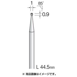 BC1323 [超硬カッター ストレートカット φ1]