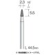 BC1373 [超硬カッター ファインクロスカット φ2.3]