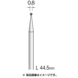 BC1405 [超硬カッター スパイラルカット φ0.8]
