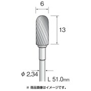 BC1561 [超硬カッター スパイラルカット φ6]