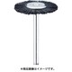 FC1112 [毛ブラシ ホイール 馬毛 ミディアム φ19 (10本入)]