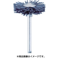 FC2461 [C砥粒入りナイロンブラシ ホイール ＃180 φ25 (3本入)]