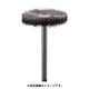FD1012 [ハイスピードステンレスブラシ ホイール φ25]