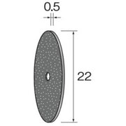 MC2004 [カッティング砥石 WA φ22×0.5]