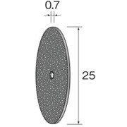 MC2014 [カッティング砥石 WA φ25×0.7]
