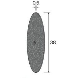 MC2032 [カッティング砥石 WA φ38×0.5]