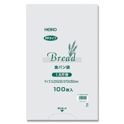 PP食パン袋 1.5斤用 100枚入 #6721404