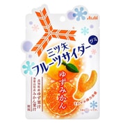 三ツ矢 フルーツサイダー グミ ゆずみかん 44g [グミ]