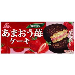 ヨドバシ Com 森永製菓 あまおう苺 ケーキ 6個 通販 全品無料配達