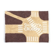 SHIBUYA CROSSING BATH MAT ブラウン SCMB02