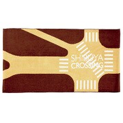 SCTB02 [SHIBUYA CROSSING BATH TOWEL ブラウン]