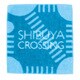 SHIBUYA CROSSING HAND TOWEL ブルー SCTH01