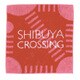 SHIBUYA CROSSING HAND TOWEL レッド SCTH03