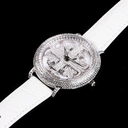 ヨドバシ Com Annecoquine Neo 313 腕時計 白革 メンズ 白 白 正規輸入品 通販 全品無料配達
