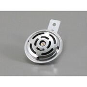 ホーン12V 外径70 ステー渦穴直径6 クロームメッキ 75556